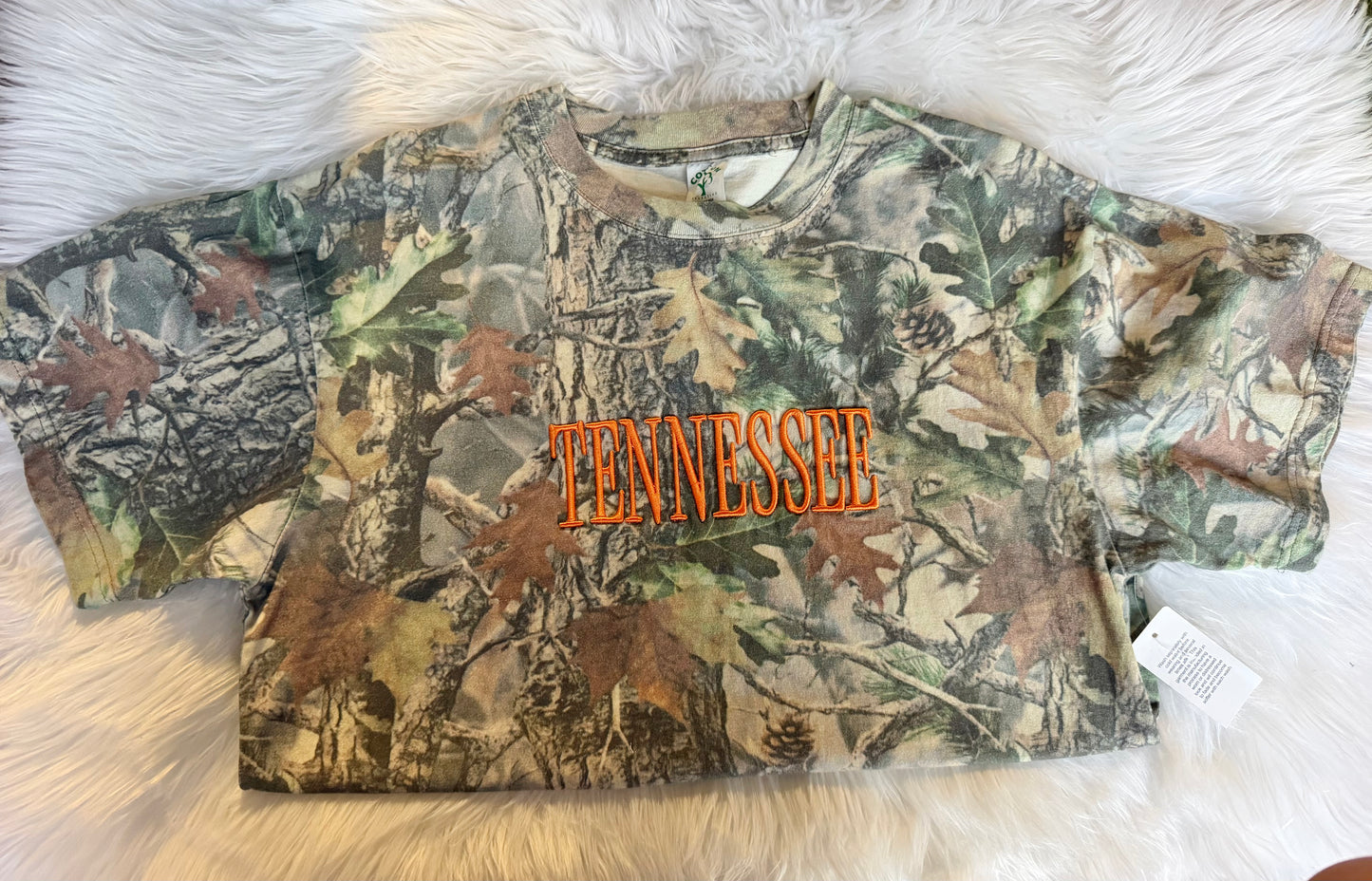 State Camo tee